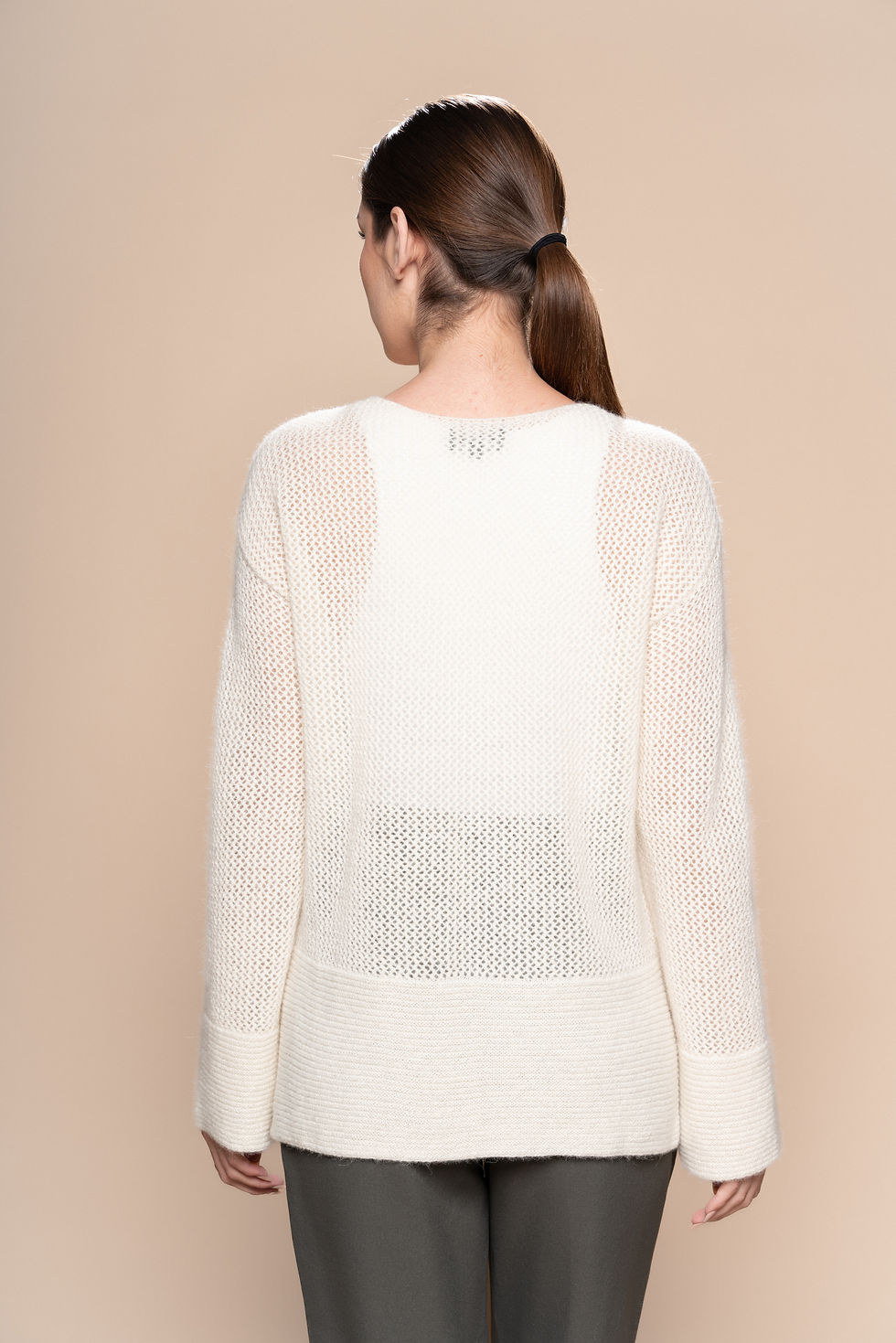 Thumbnail: Openwork sweater - "Wayra"