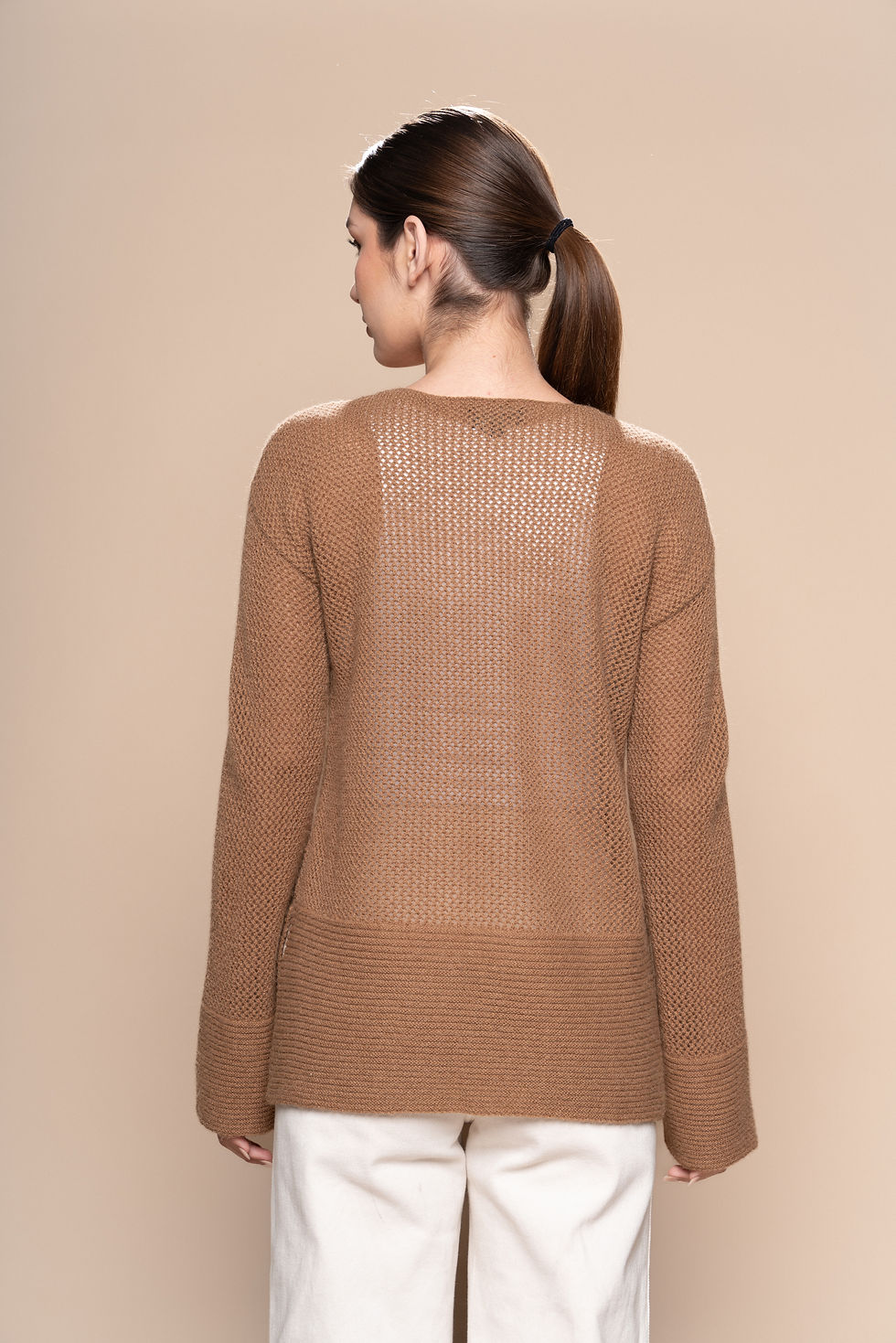 Miniaturbild: Lochstrick-Pullover - "Wayra"