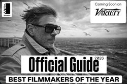Official Guide to the Best Filmmakers of the Year 2026 March 20