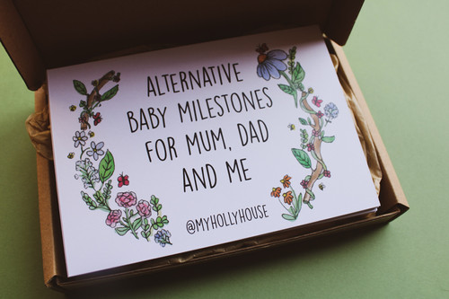 Baby Funny Alternative Milestone Cards - View #10