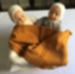 Couverture pour bébé en 100% laine