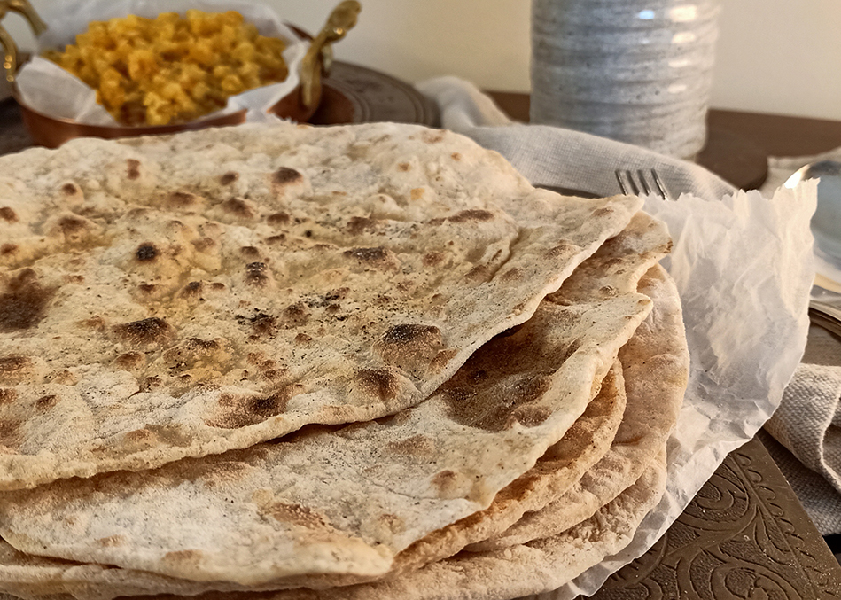 Il #chapati, un pane indiano versatile e pronto in pochi minuti! ?