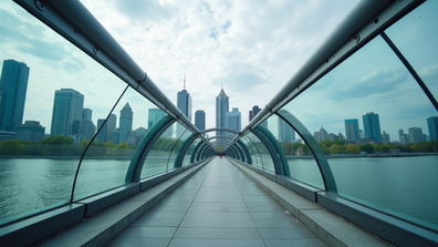 Exploring the Architectural Beauty of Spittelau Footbridge in Vienna