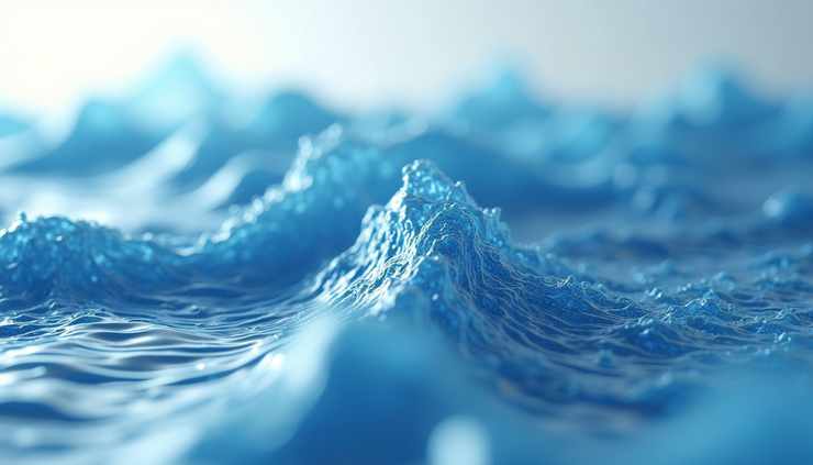 Eye-level view of a fluid flow simulation showing velocity vectors and pressure contours