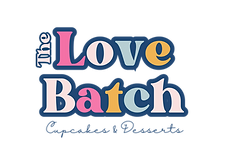 The Love Batch logo with colorful text and business name.