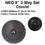 Thumbnail: NEO MidBass 8" SQ 3 Way Component Set (Coaxial Version)
