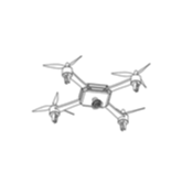Drone search light