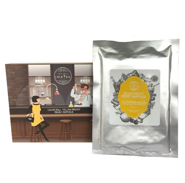 Yellow bright reset ampoule