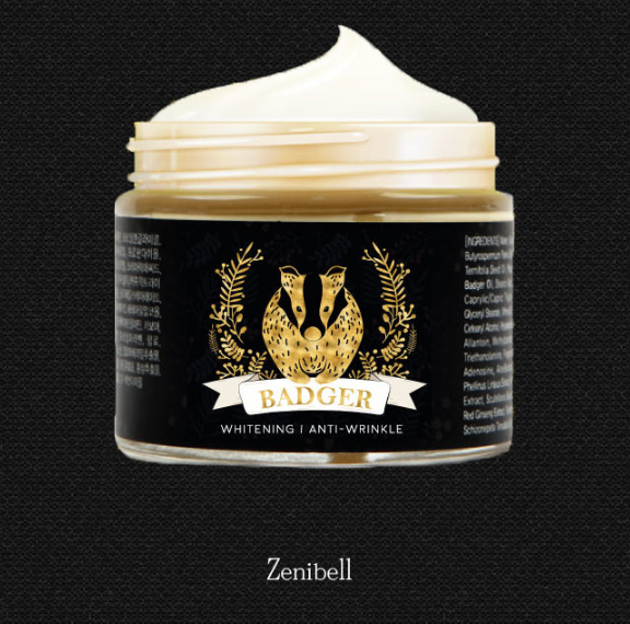 Black badger cream