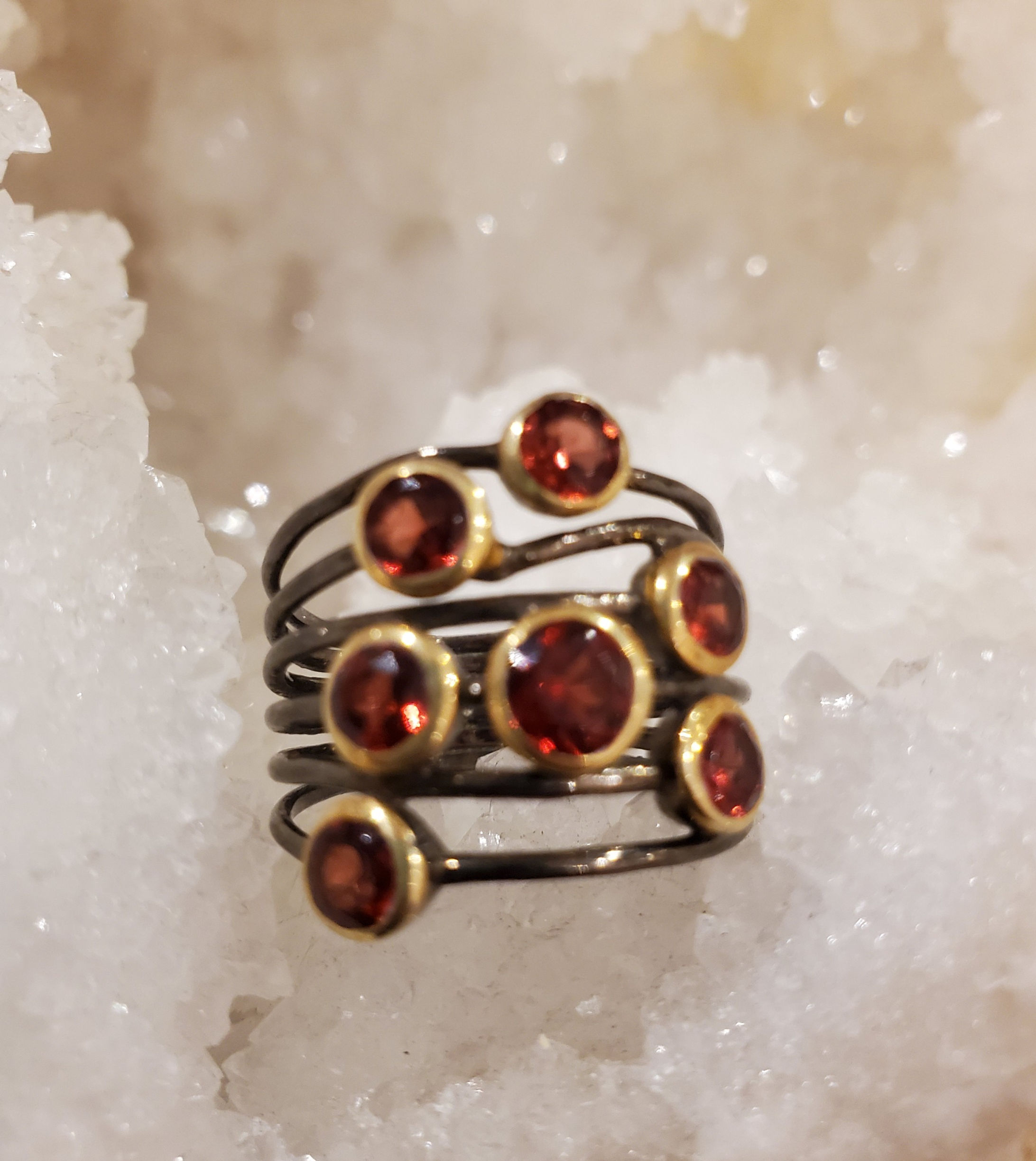 Garnet ring