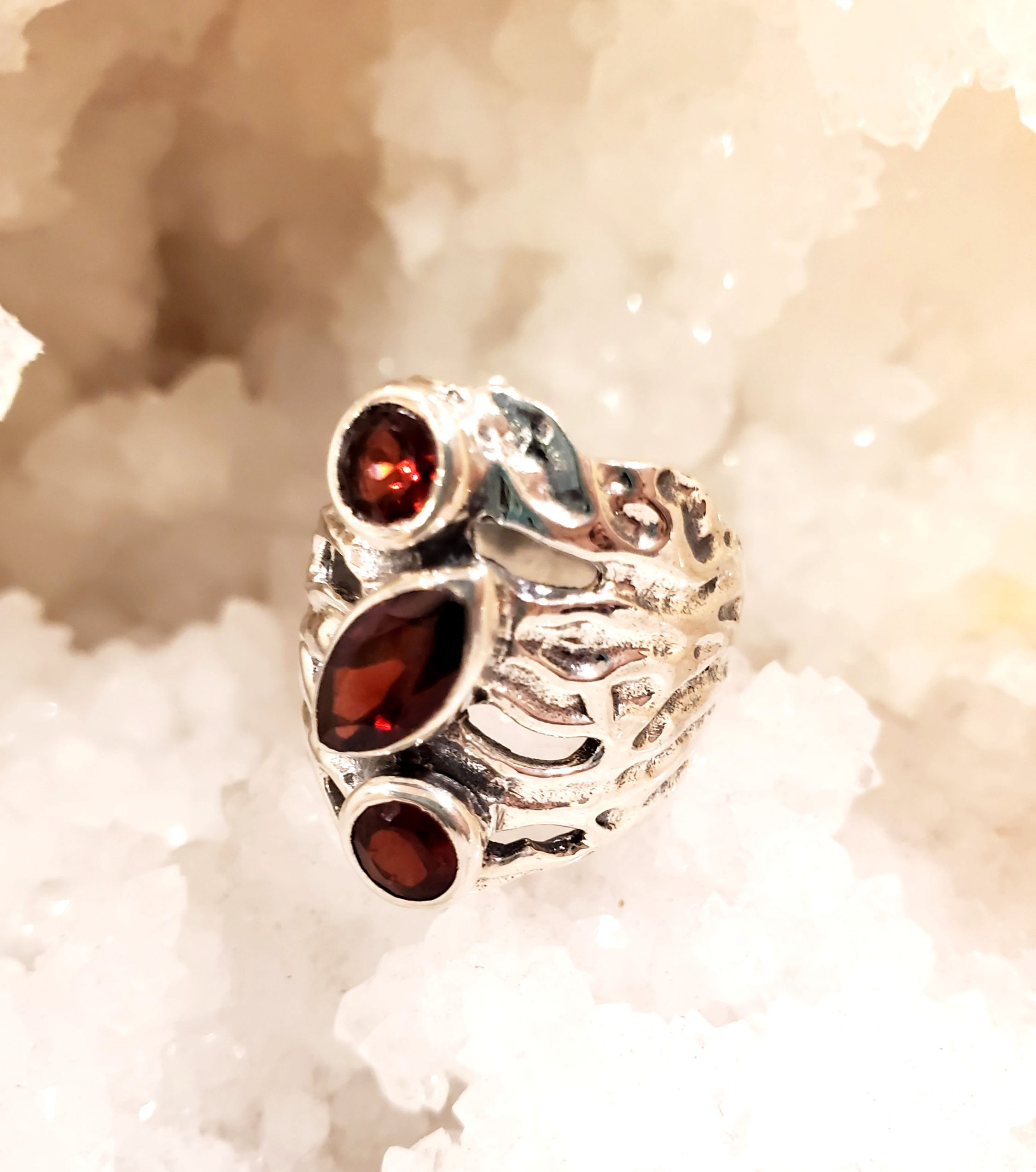 Garnet ring