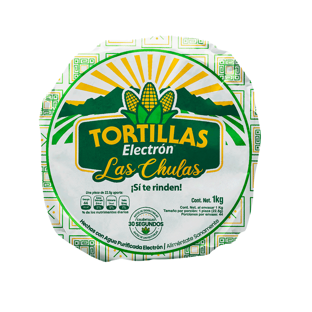 Tortillas Electrón Las Chulas 1kg