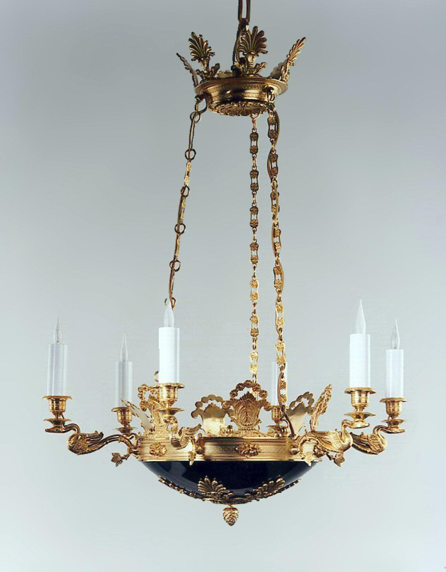 Empire chandelier