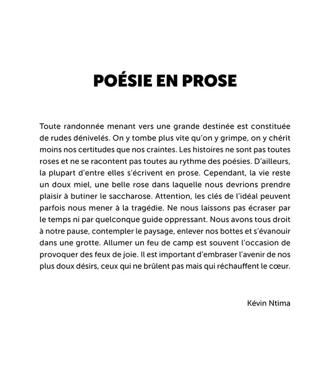 Texte issu d’une œuvre originale des Visuels de Face de Tract par Kévin Ntima. Écriture spontanée et poétique inspirée du collage, où les mots et les images se rencontrent pour créer une narration libre et ouverte à l’interprétation.