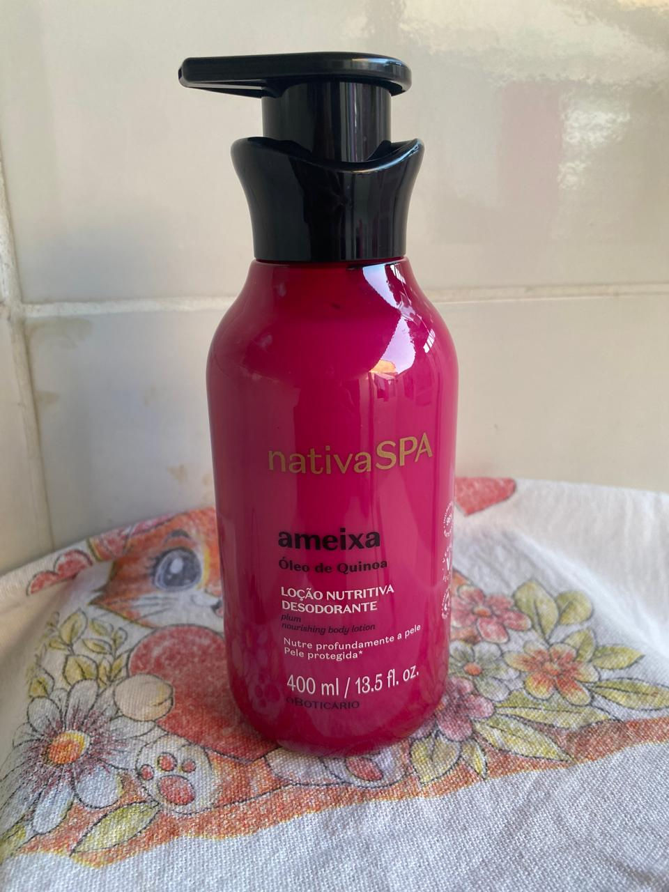 Thumbnail: Loção Hidratante Desodorante Corporal Nativa SPA Ameixa 400ml