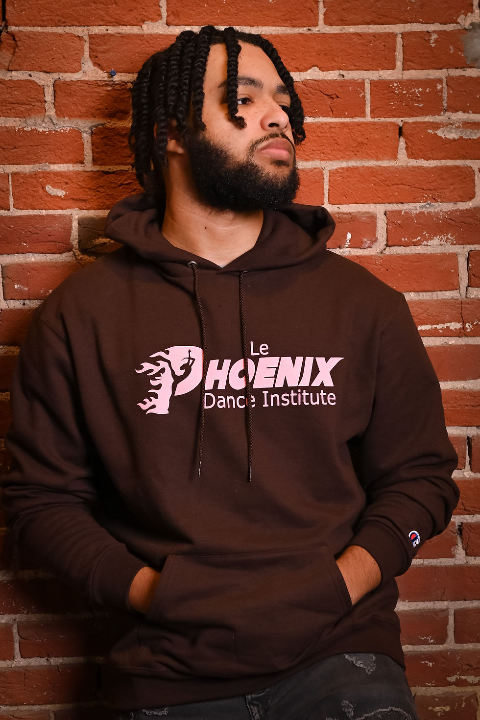 Phoenix Champion Brown Hoodie