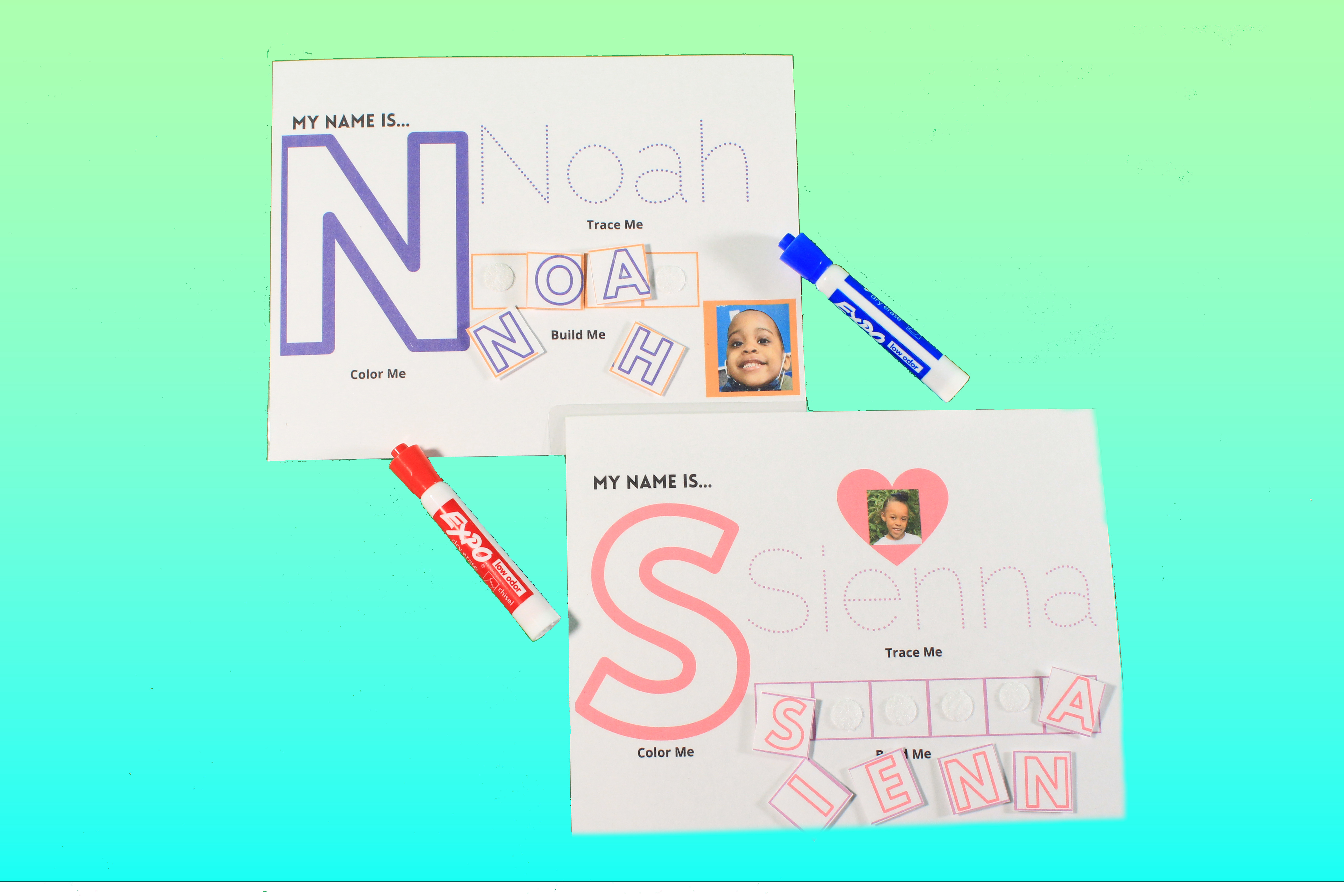 Tiny Traces Name Pages