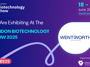 Wentworth Life Sciences Exhibiting at London Biotechnology Show 2025