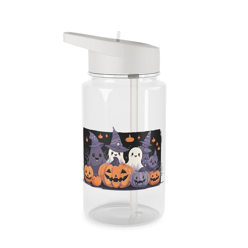 Cute and Creepy - Tritan Water Bottle
