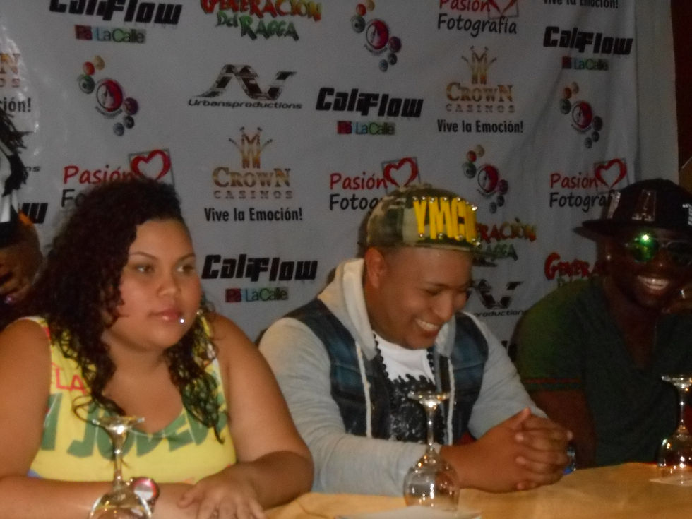 Bailarina y cantante Cali Flow.