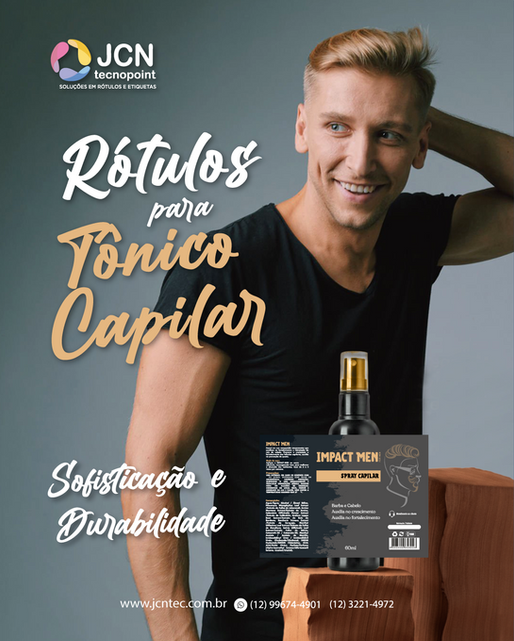 Rótulos para Tônico Capilar