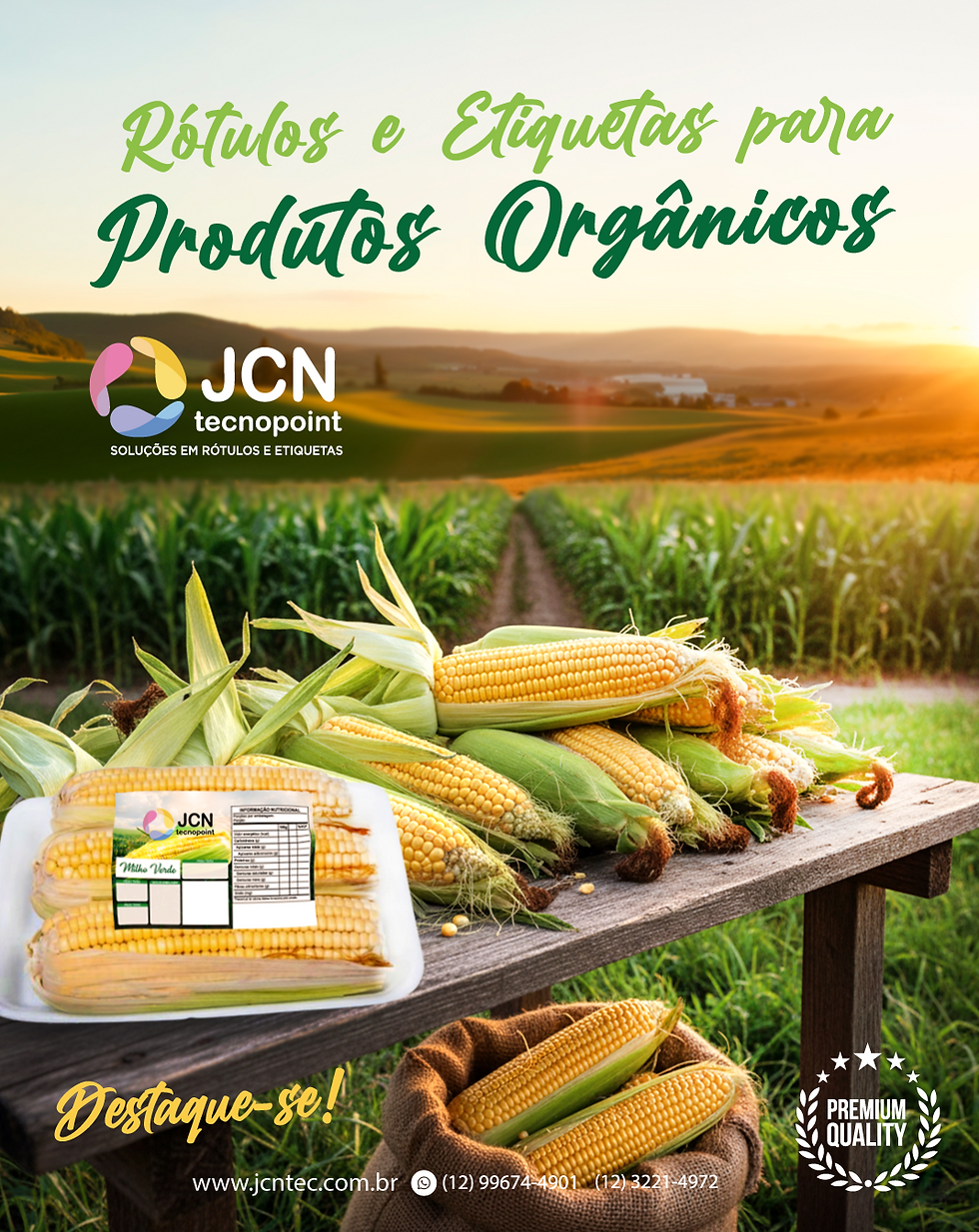 Rótulos para produtos orgânicos