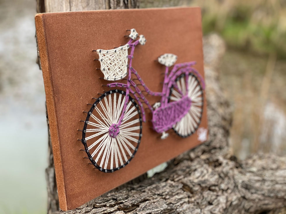 Thumbnail: Bicycle string art