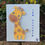 Thumbnail: Giraffe with vinyl cut out sticker