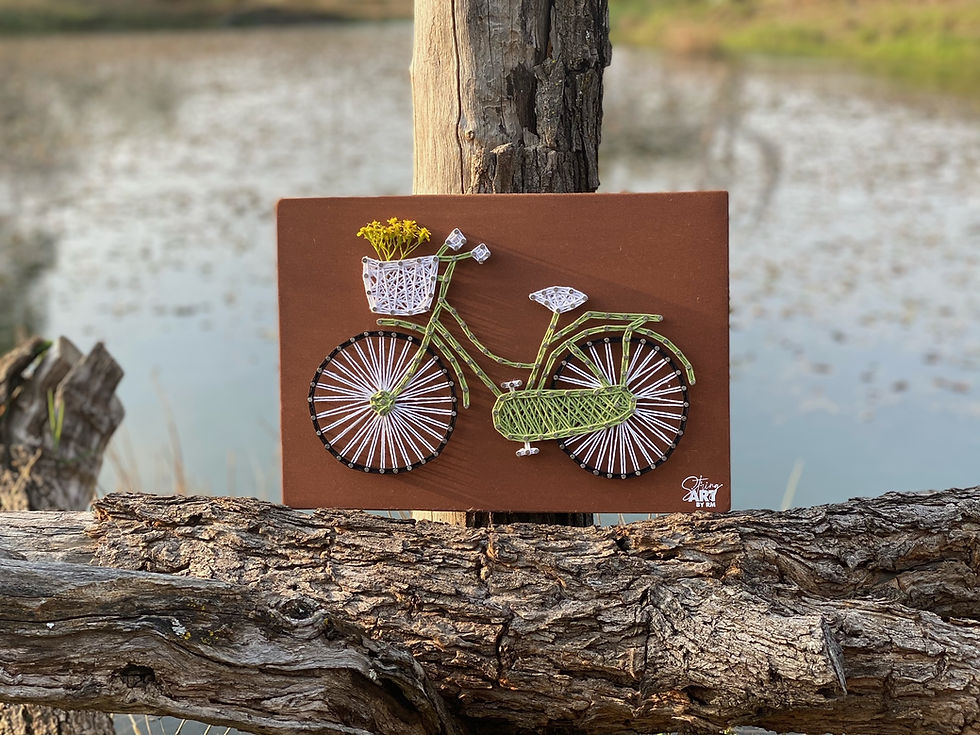 Thumbnail: Bicycle string art