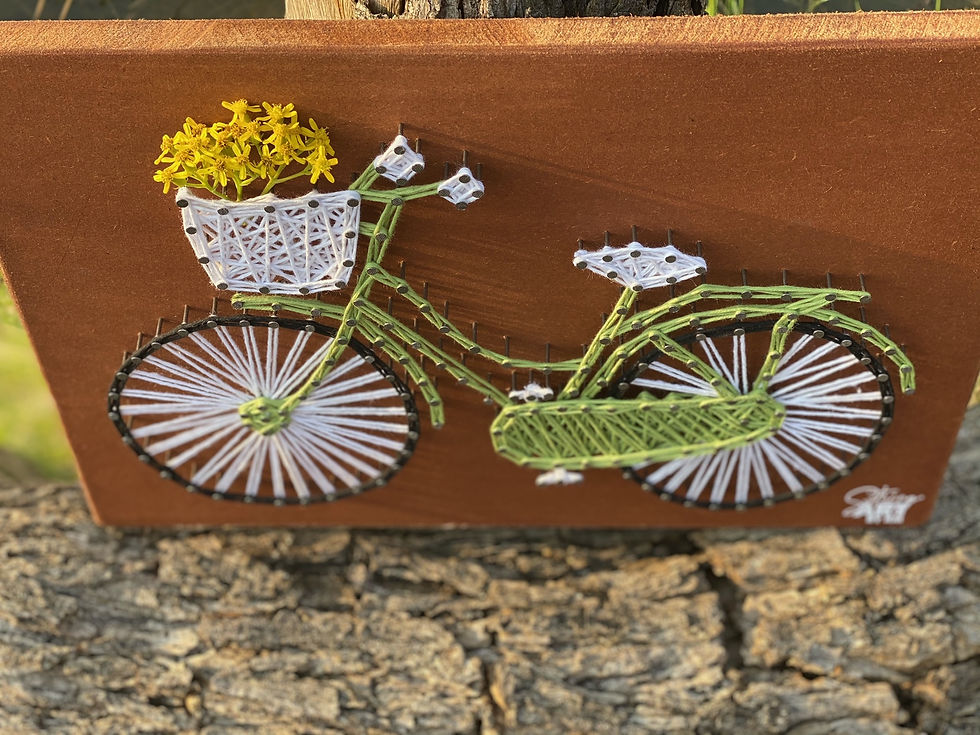 Thumbnail: Bicycle string art