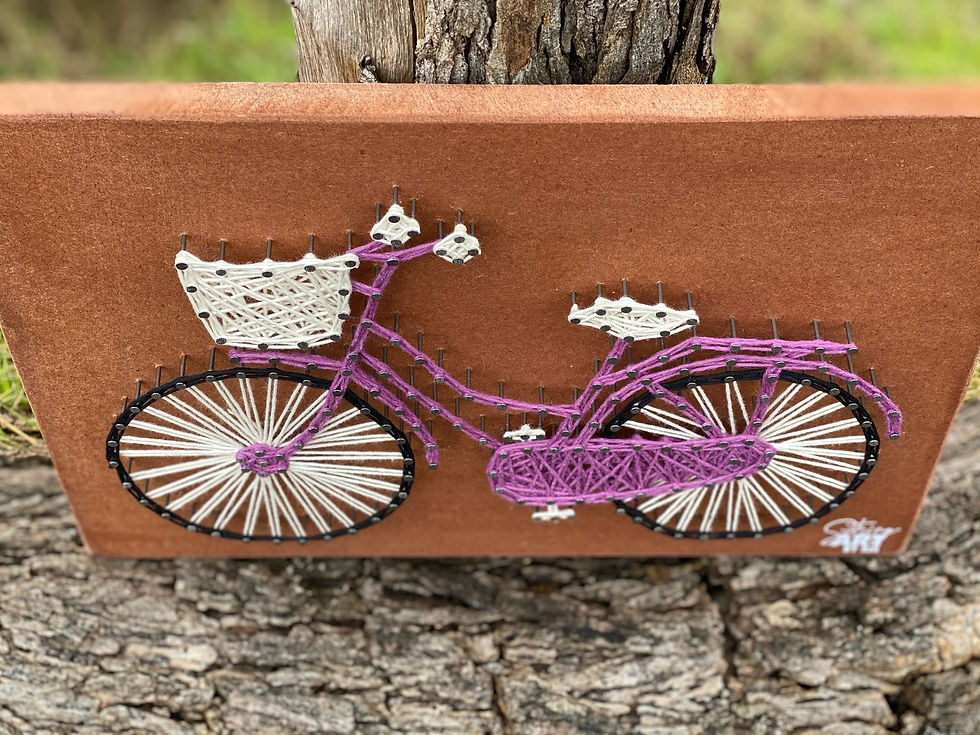Thumbnail: Bicycle string art