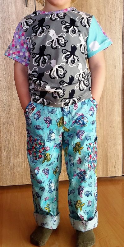 Hose_TShirt_Regenbogenfisch