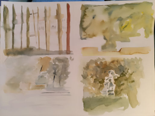 4 loosening-up sketches