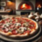 Pizza Salame e Funghi 