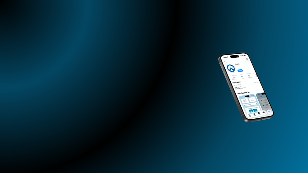 Fundo Azul com smartphone