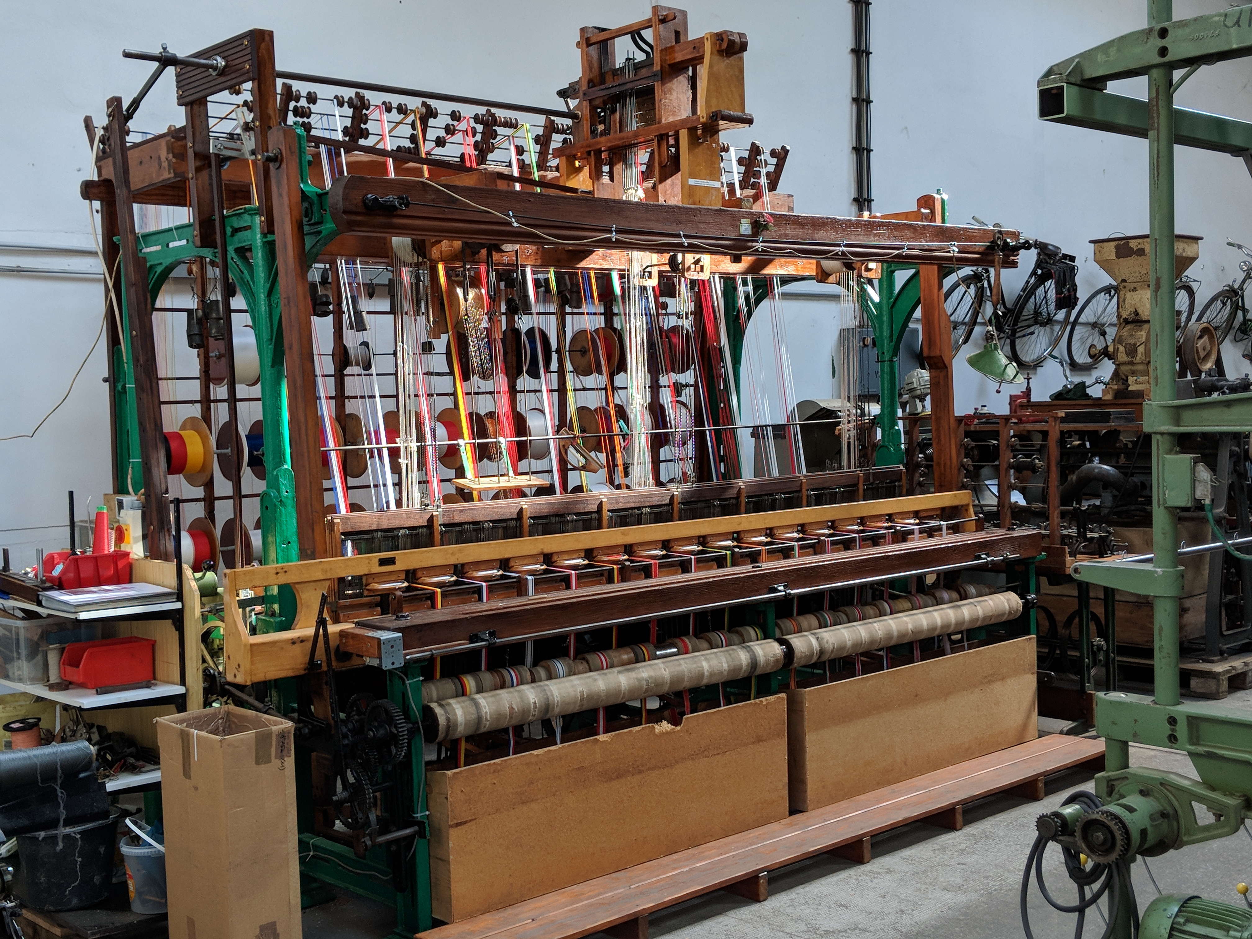 Bandwebmaschine