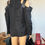 Thumbnail: CLASSIC CUT OUT SHOULDER BLAZER WITH LEATHER