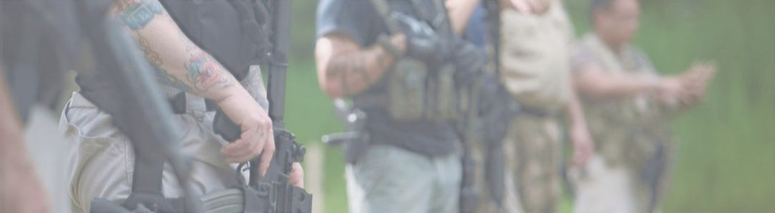 Tactical gear, rifle, training