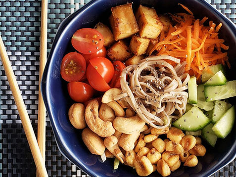 Saiba como preparar a famosa salada vegetariana Buckwheat Soba Tiger