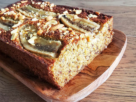 Uma forma simples e saudável de preparar um Banana Bread sem glúten