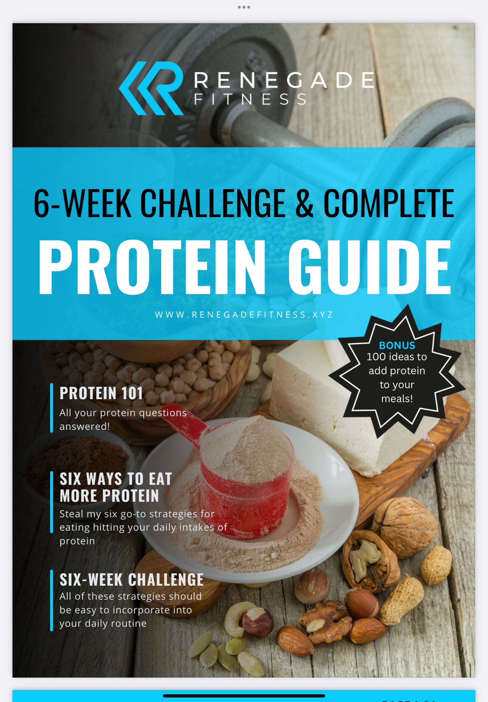 6-Week Protein Challenge