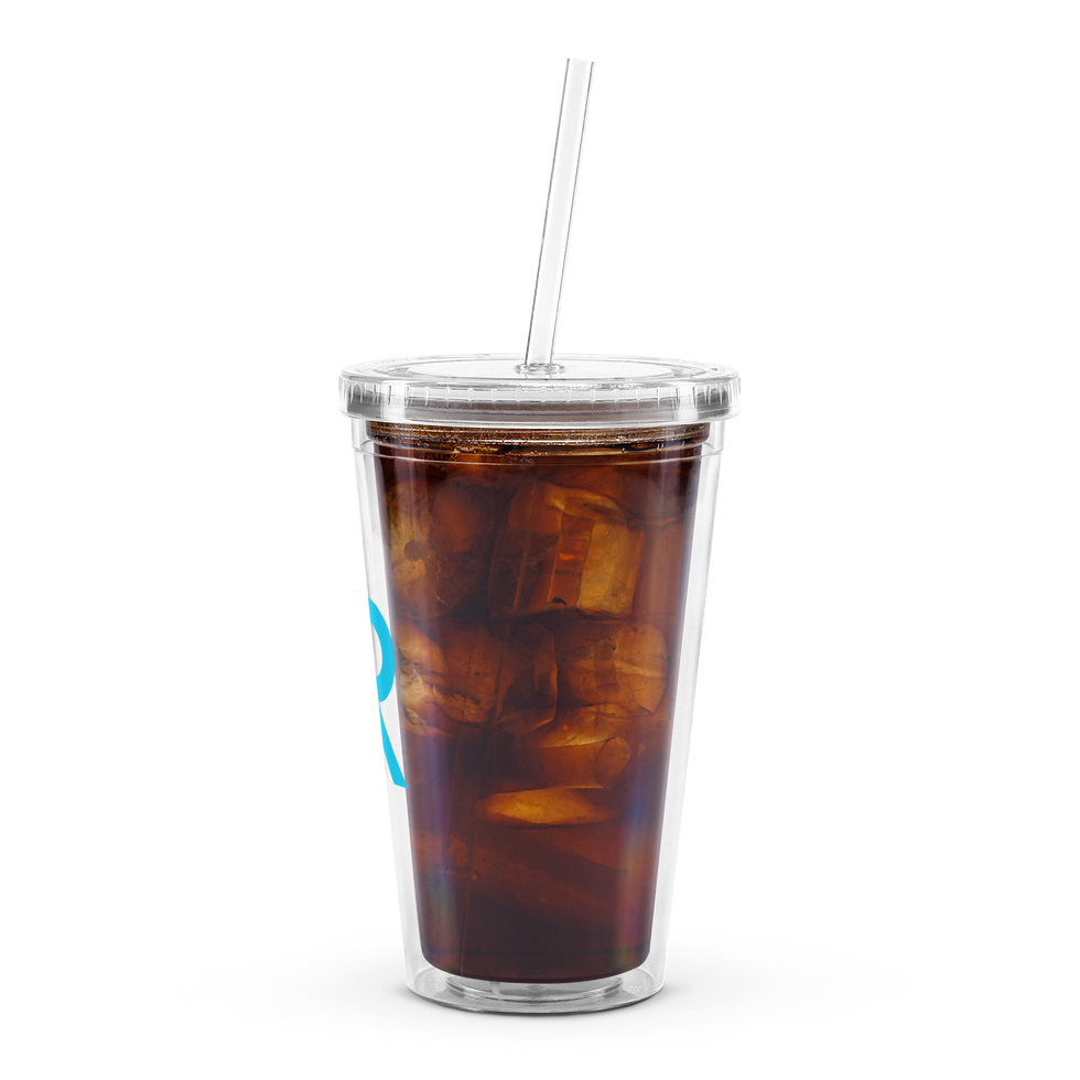 Thumbnail: Reusable plastic tumbler