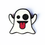 Thumbnail: Ghost Emoji Pin – Enamel Pin for your Life