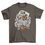 Thumbnail: Halloween skeleton and ghosts t-shirt