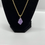 Thumbnail: Amethyst Point Necklace 20”
