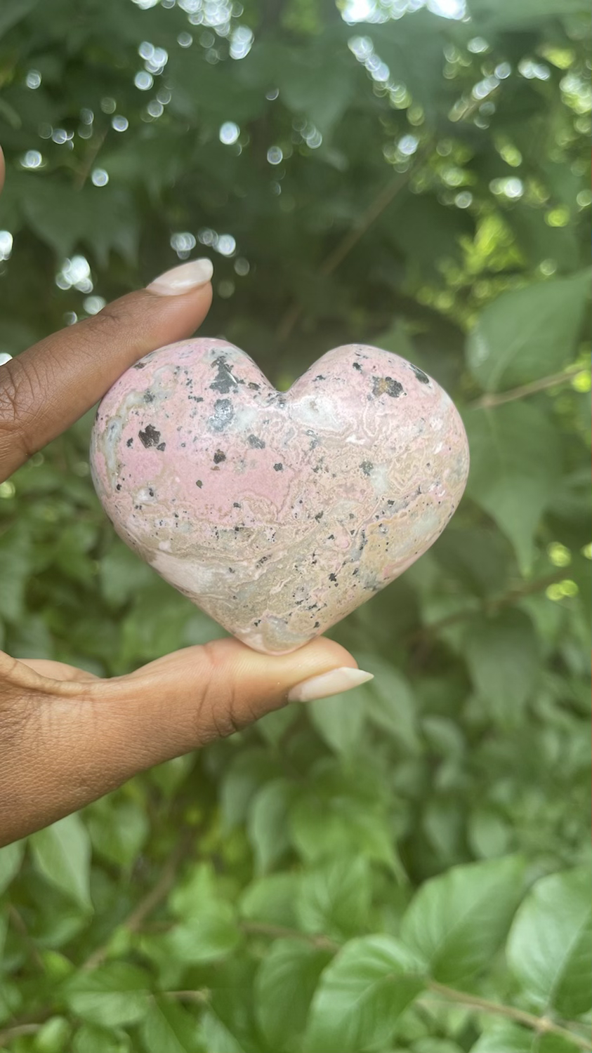 Thumbnail: Rhodonite Heart 