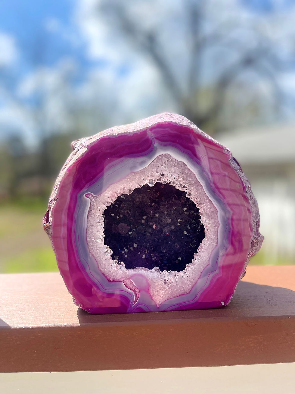 Thumbnail: Extra Large Agate Geode | Brazil 🇧🇷 | Elite Collection 