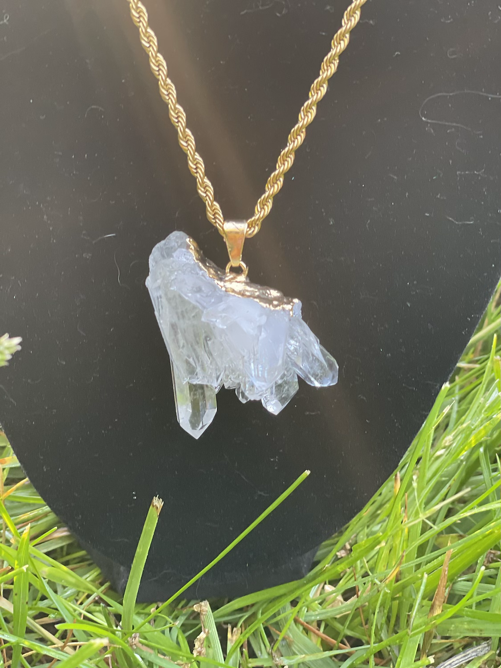 Thumbnail: Natural Clear Quartz Cluster ~ 16”