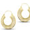 Thumbnail: Boho Gold Track Earrings | Extra Large 