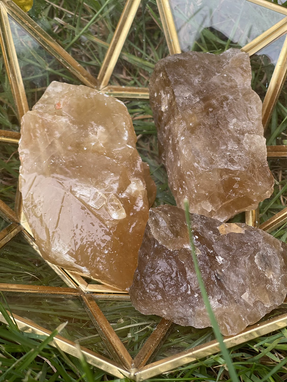 Thumbnail: Raw Rough Natural Citrine ~ Medium 